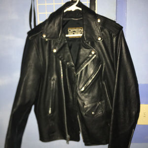 Genuine Leather Biker Jacket